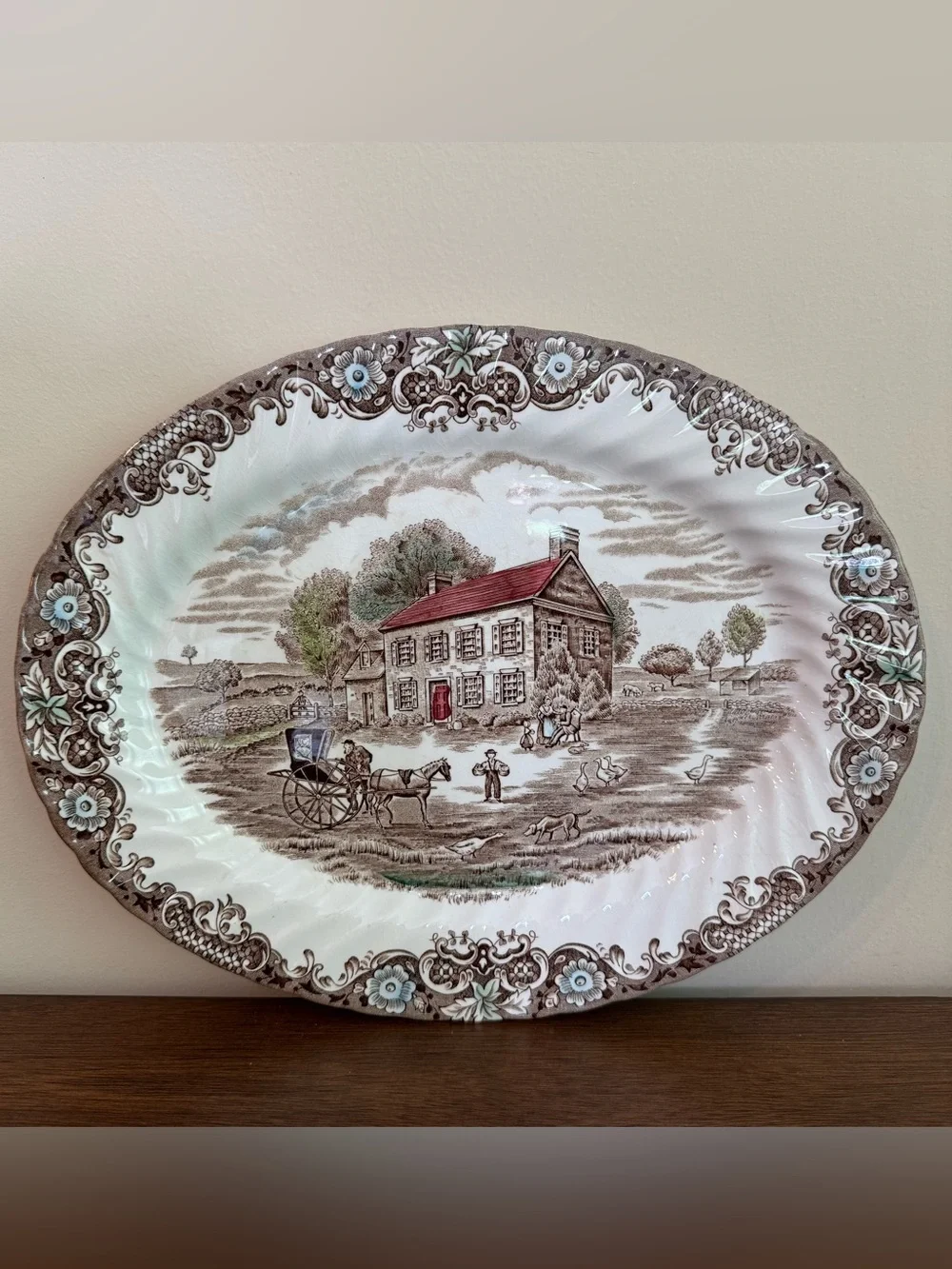 Johnson Brothers Heritage Hall Fieldstone 11.5